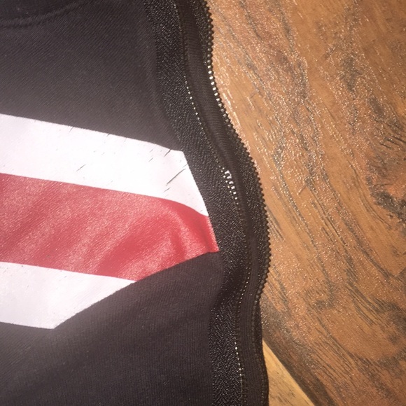 Forever 21 Distressed British Punk Sweatshirt - Picture 3 of 4